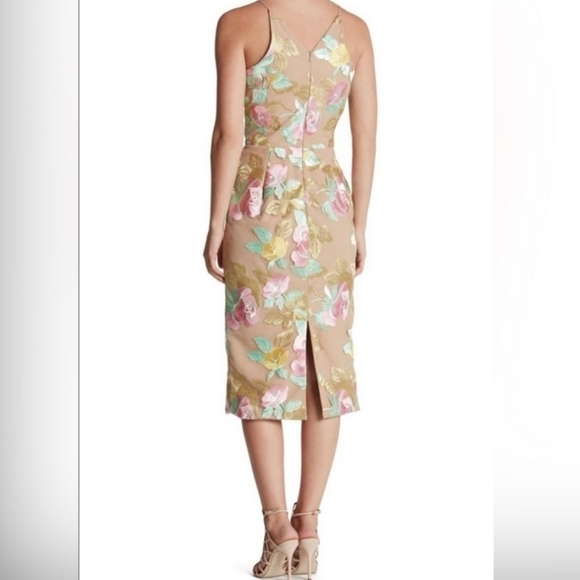 Dress the Population Floral Embroidered Dress - Picture 2 of 6